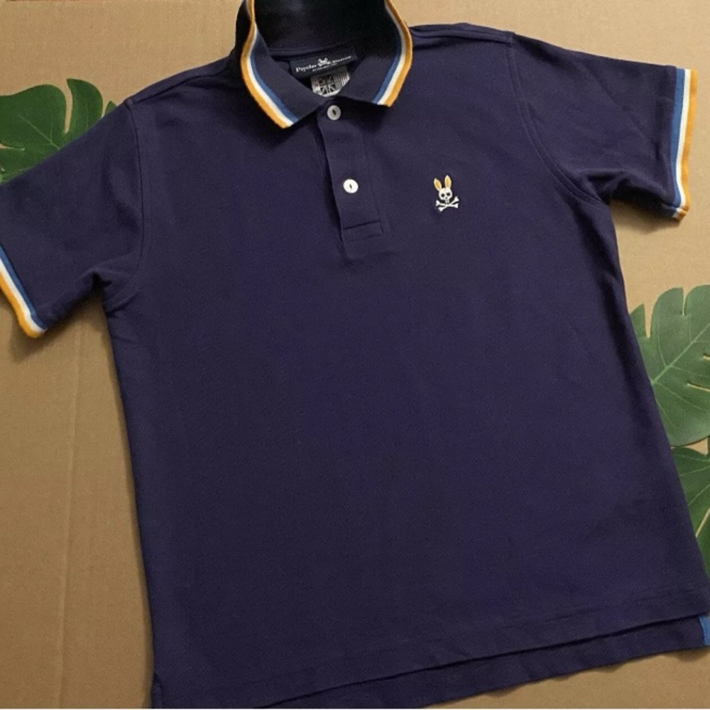 Psycho Bunny Boys Polo Shirt Large